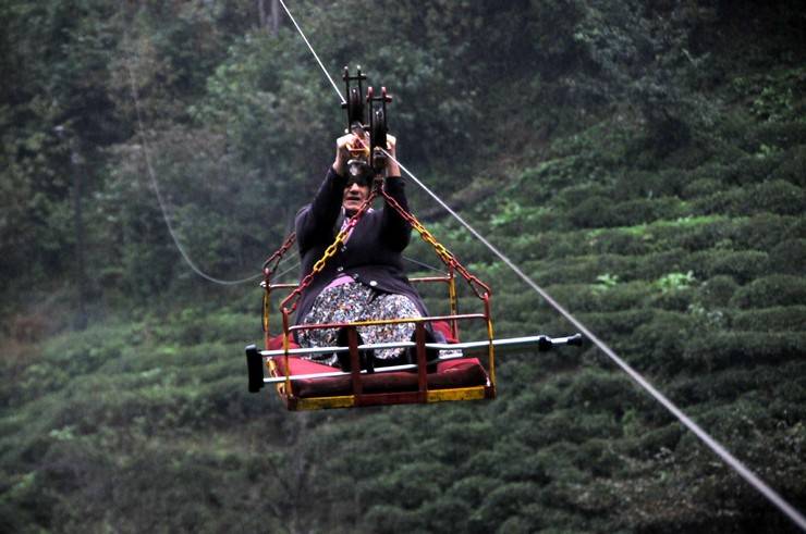 Rize'de tehlikeli teleferik yolculuğu ‘yol’ ile son buldu 11