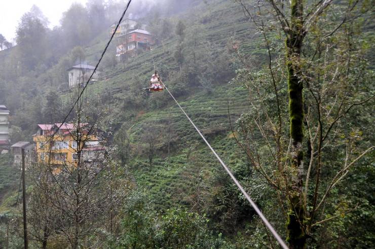 Rize'de tehlikeli teleferik yolculuğu ‘yol’ ile son buldu 13