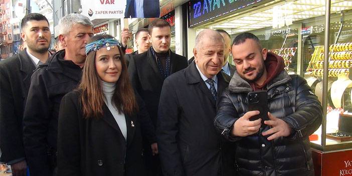 Ümit Özdağ, Rize'de Esnaf Ziyaretinde Bulundu