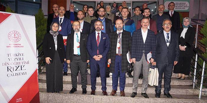 Türkiye Yüzyılı Din Öğretimi Rize Çalıştayı Yapıldı