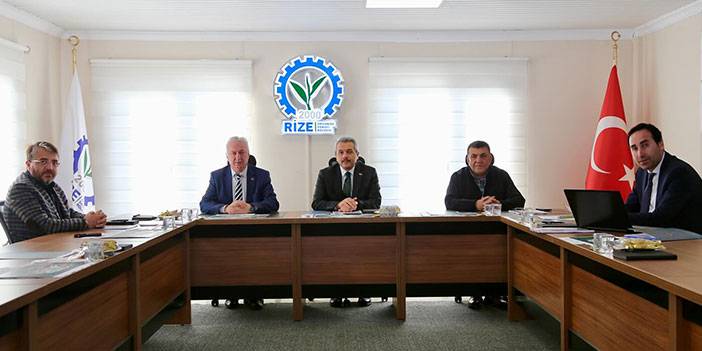 Rize OSB’de Yılın Son Toplantısı Yapıldı