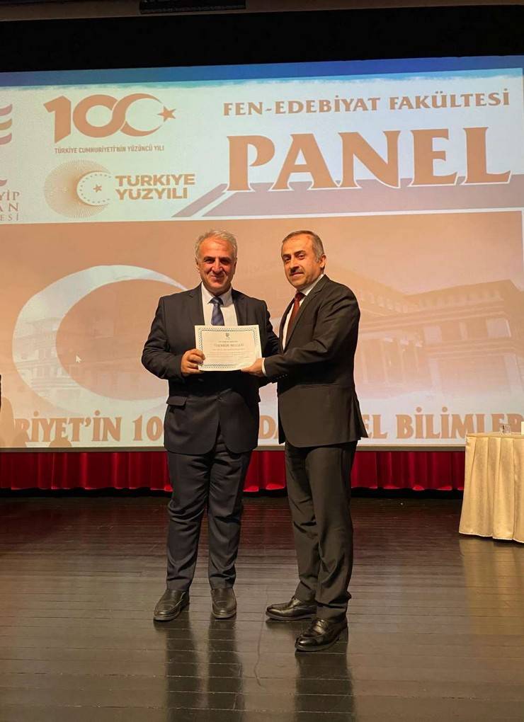 RTEÜ'de Cumhuriyet’in 100. Yılında Temel Bilimler Paneli Gerçekleştirildi 30
