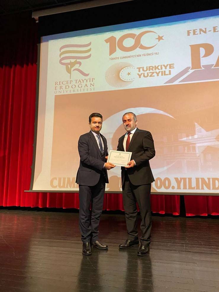 RTEÜ'de Cumhuriyet’in 100. Yılında Temel Bilimler Paneli Gerçekleştirildi 33