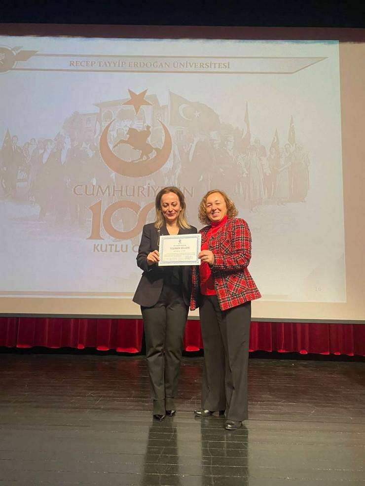 RTEÜ'de Cumhuriyet’in 100. Yılında Temel Bilimler Paneli Gerçekleştirildi 51
