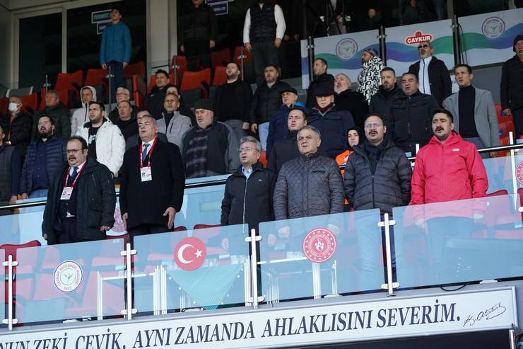 Çaykur Rizespor - Atakaş Hatayspor Maçından kareler 1