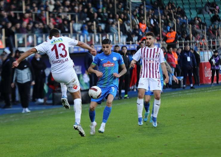 Çaykur Rizespor - Atakaş Hatayspor Maçından kareler 33