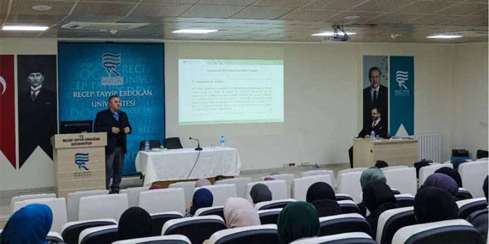 RTEÜ'de Mukayeseli Hukuk Şöleni Sempozyumu Düzenlendi