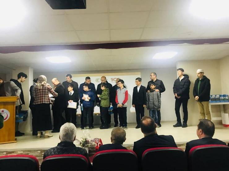 Rize'de Genç Bilâller Ezan Okuma Yarışması Yapıldı 17