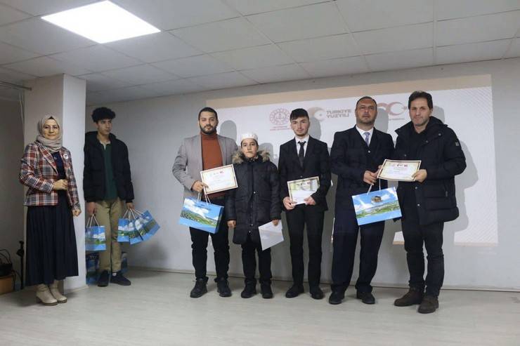 Rize'de Genç Bilâller Ezan Okuma Yarışması Yapıldı 19