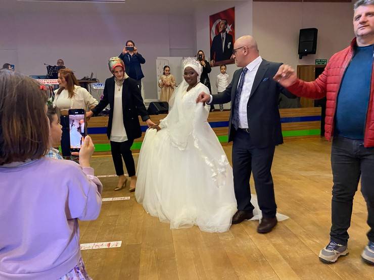 Rize'ye Afrikalı gelin 8