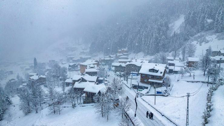 Rize'de '16. Ayder Kar Festivali' devam ediyor 1