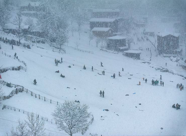 Rize'de '16. Ayder Kar Festivali' devam ediyor 10