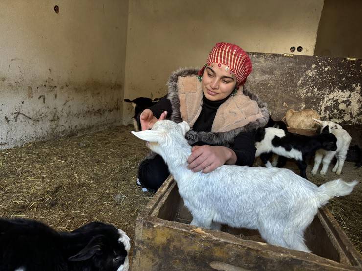 "Türkiye'nin Heidi'si" Hamdu Sena'nın gelecekteki hedefi Tarım Bakanı olmak 9