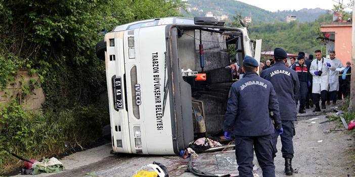 Trabzon'da 6 kişinin öldüğü midibüs kazasında 'ihmaller zinciri'