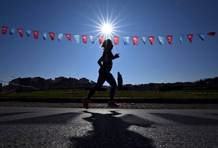 44. Uluslararası Trabzon Yarı Maratonu koşuldu 1