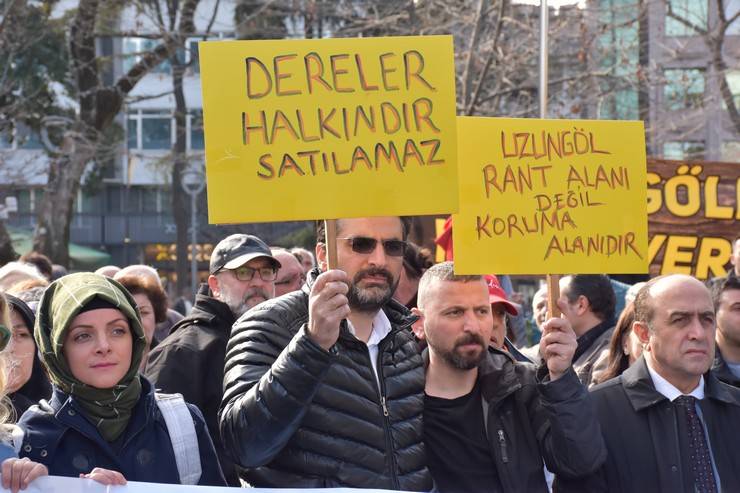 Trabzon'da HES protestosu 5