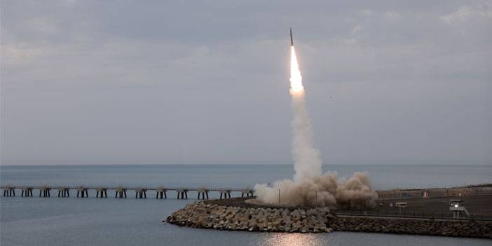 Tayfun füzesinin yeni test atışı Rize-Artvin Havalimanı'ndan yapıldı
