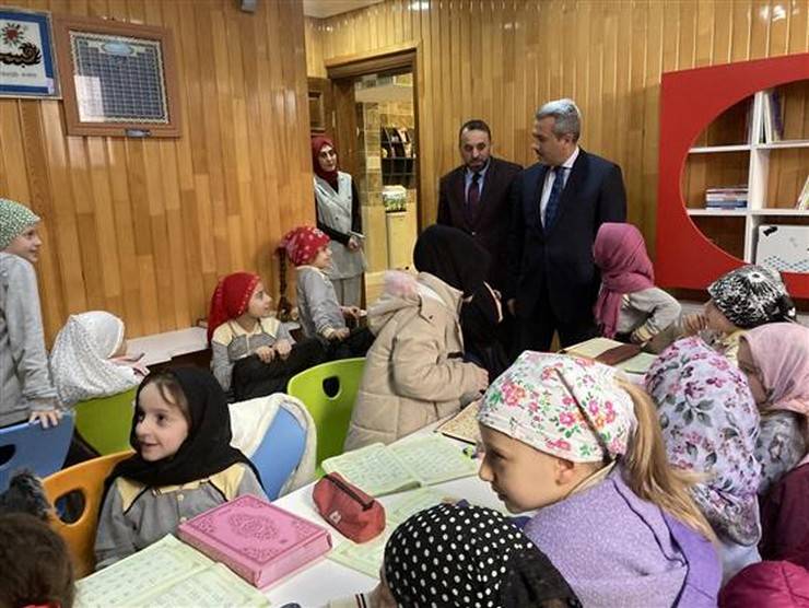 Rize Valisi Baydaş’tan Berat Camii Kur’an Kursu’na Ziyaret 6