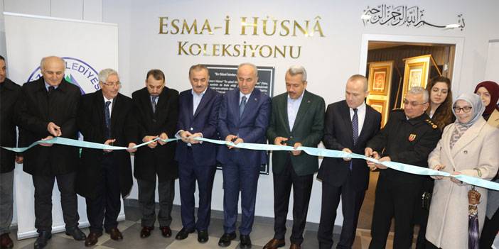 Esma-i Hüsna Hat Koleksiyonu Sergisi Rize'de Açıldı