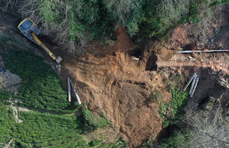 Trabzon'da içme suyu hattı çalışmasında göçük: 3 işçi öldü 29