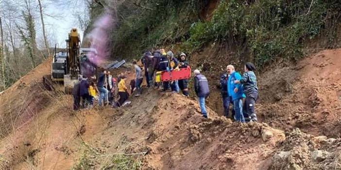 Trabzon'da içme suyu hattı çalışmasında göçük: 3 işçi öldü