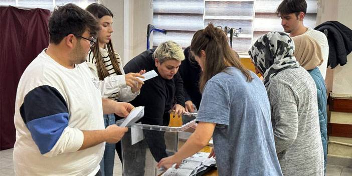 Rize’de oy verme işlemi sona erdi