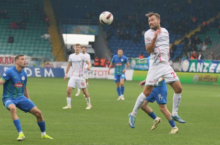 Çaykur Rizespor - Antalyaspor Maçından Kareler 35