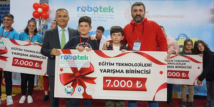 Rize’de ROBOTEK Ödül Töreni Gerçekleştirildi