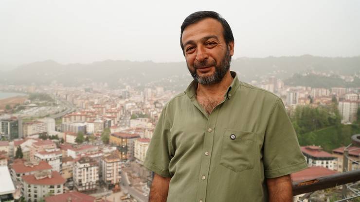 Rize'de çöl tozu etkisi 11