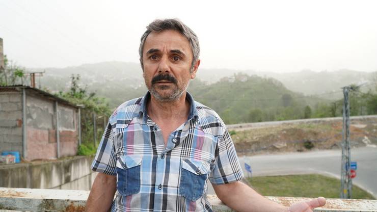 Rize'de çöl tozu etkisi 7