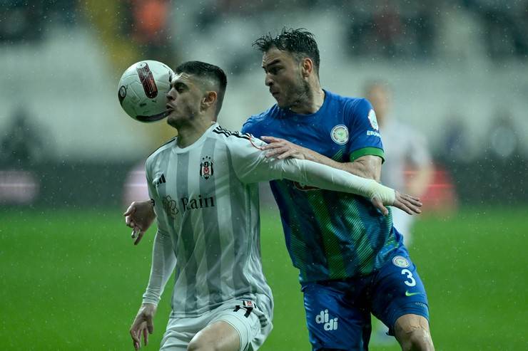 Beşiktaş - Çaykur Rizespor maçından kareler 27