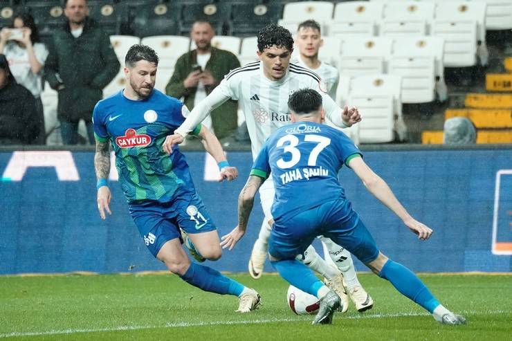 Beşiktaş - Çaykur Rizespor maçından kareler 41