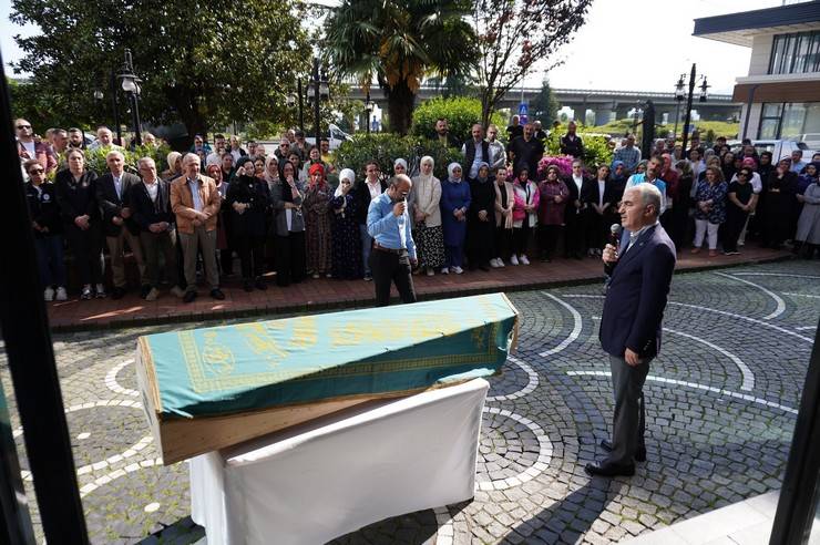Hayatını kaybeden Rize Belediyesi personeli Turgut Yıldırım'a son veda 10