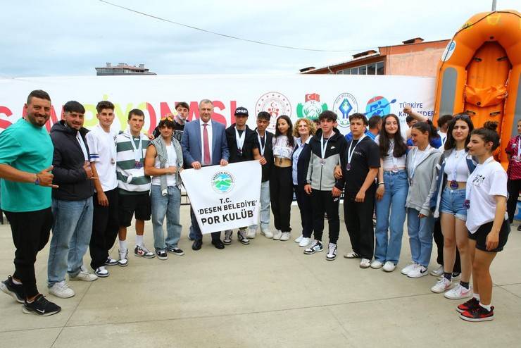 Rize'de Düzenlenen Rafting Türkiye Şampiyonası Sona Erdi 10