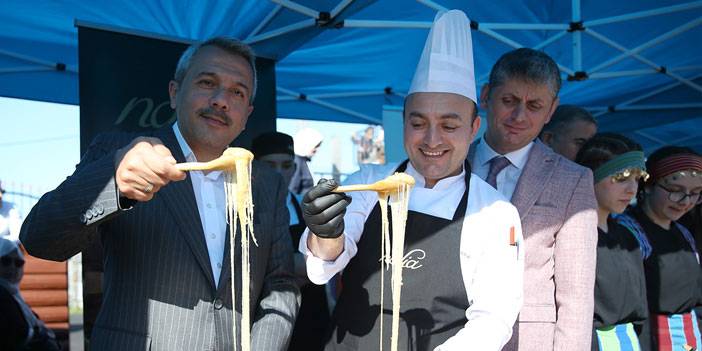 Rize'nin yöresel lezzetleri Türk Mutfağı Haftasında tanıtıldı