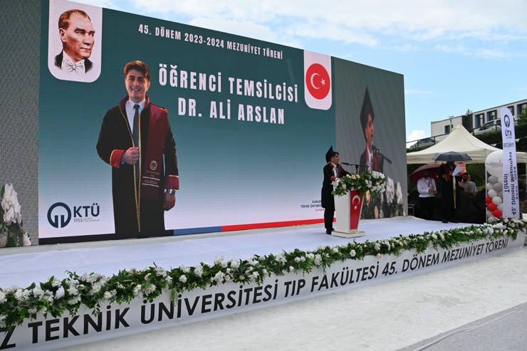 KTÜ Tıp Fakültesi Mezuniyet Töreni Gerçekleştirildi 4