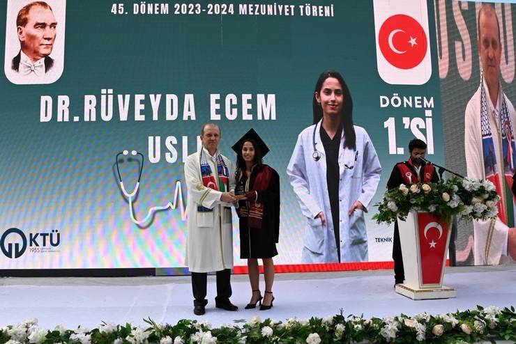 KTÜ Tıp Fakültesi Mezuniyet Töreni Gerçekleştirildi 8