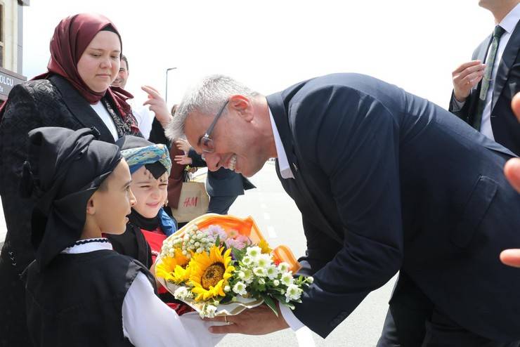 Sağlık Bakanı Prof. Dr. Kemal Memişoğlu, memleketi Rize'ye geldi 1