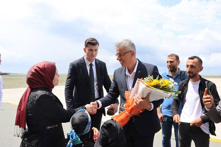 Sağlık Bakanı Prof. Dr. Kemal Memişoğlu, memleketi Rize'ye geldi 14