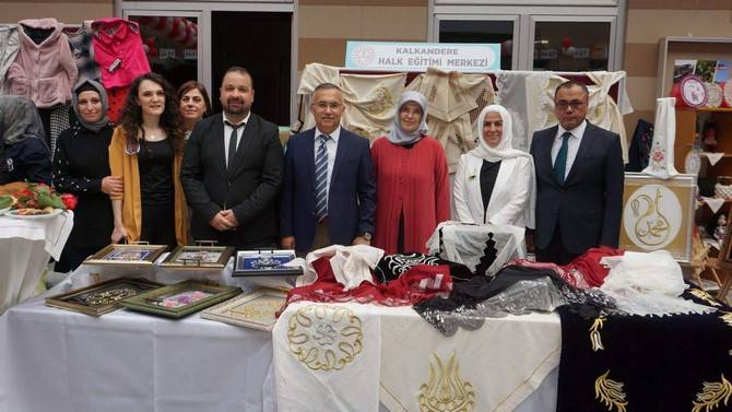 Rize’de Halk Eğitim Merkezlerinin Yıl Sonu Sergisinin Açılışı Gerçekleştirildi 31