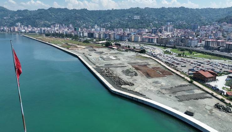 Rize Millet Bahçesi'nde Üst Yapı Çalışmaları Başladı 8