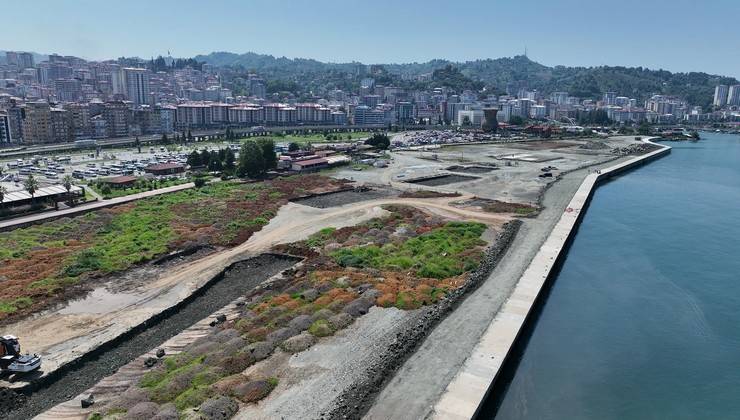 Rize Millet Bahçesi'nde Üst Yapı Çalışmaları Başladı 9