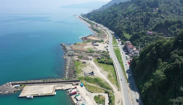 Rize'de Deniz Dolgusu Üzerinde 300 Dönümlük Yeni Bİr Alan Oluşturuluyor 2