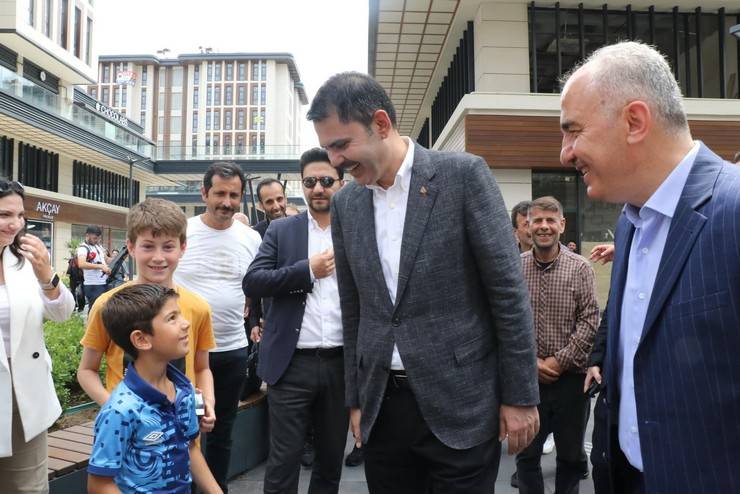 Çevre, Şehircilik ve İklim Değişikliği Bakanı Murat Kurum, Rize'de 17