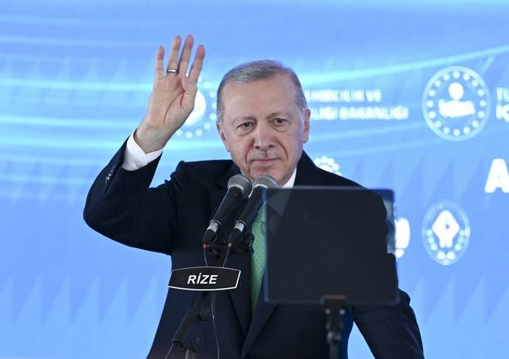 Cumhurbaşkanı Erdoğan, Rize'de Toplu Açılış Töreni"nde 11