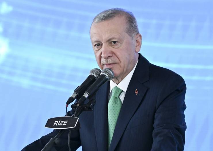 Cumhurbaşkanı Erdoğan, Rize'de Toplu Açılış Töreni"nde 14