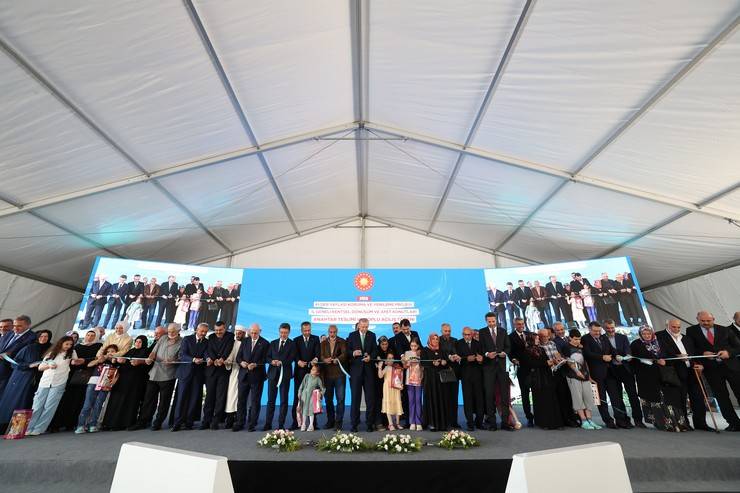 Cumhurbaşkanı Erdoğan, Rize'de Toplu Açılış Töreni"nde 26