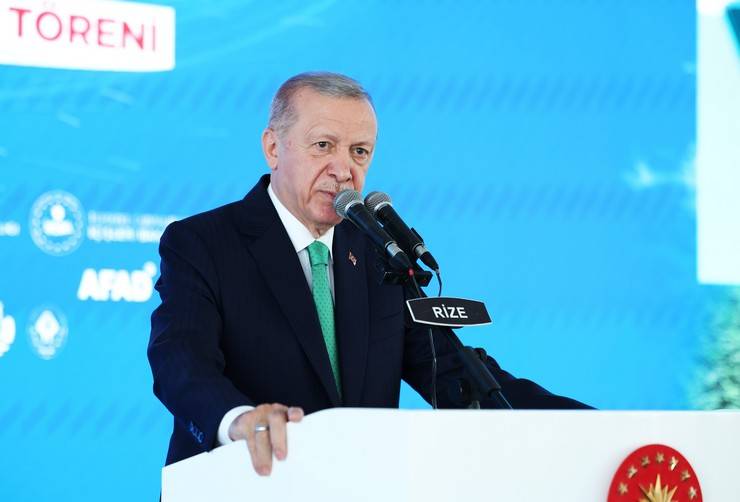 Cumhurbaşkanı Erdoğan, Rize'de Toplu Açılış Töreni"nde 27