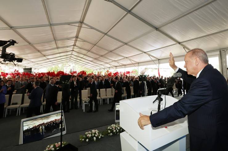 Cumhurbaşkanı Erdoğan, Rize'de Toplu Açılış Töreni"nde 3