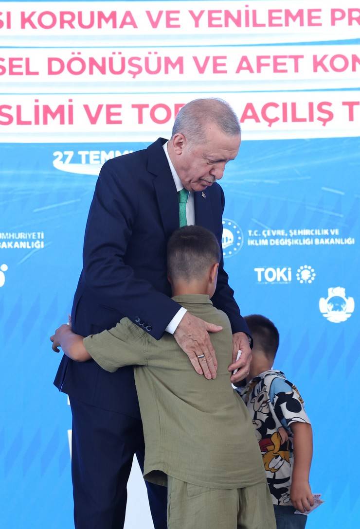 Cumhurbaşkanı Erdoğan, Rize'de Toplu Açılış Töreni"nde 39